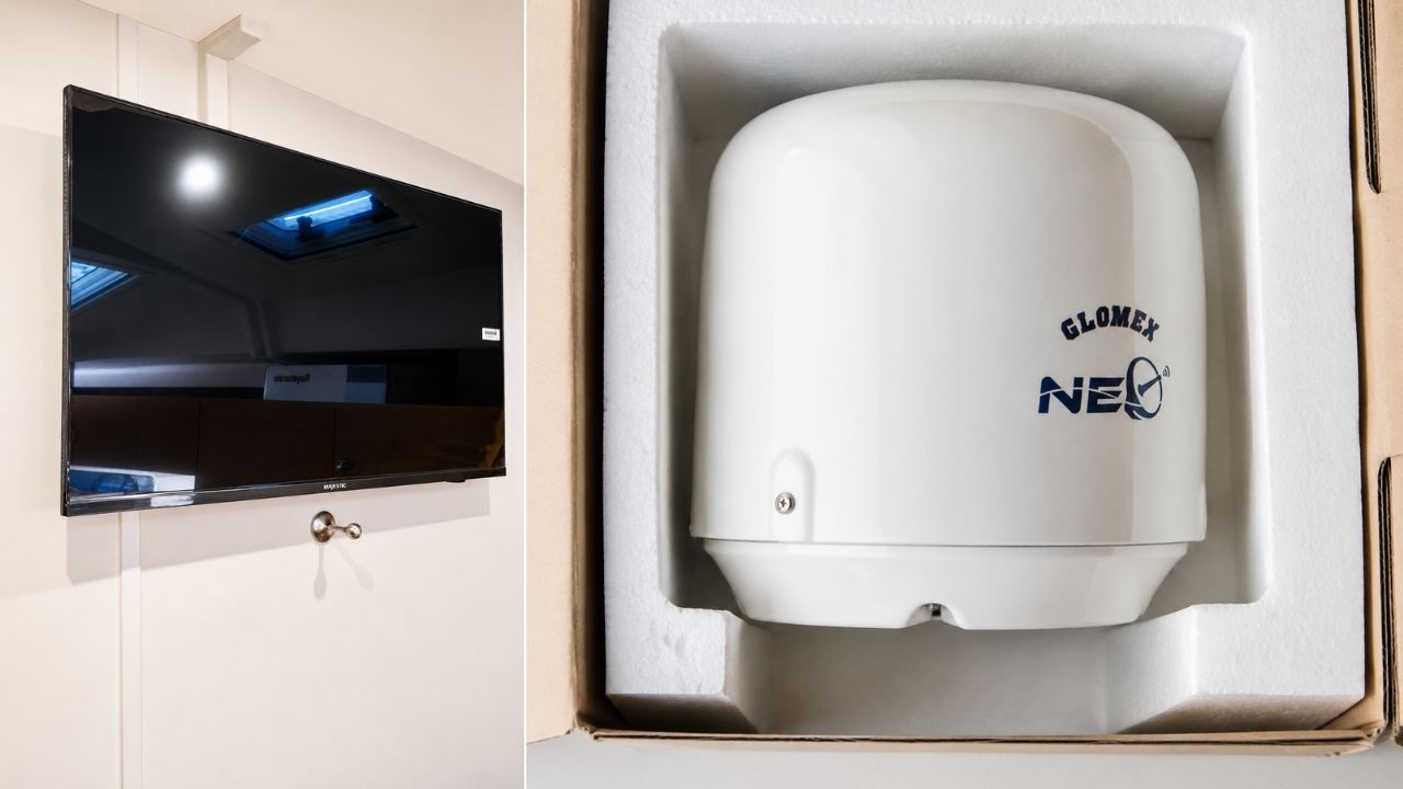 LED TV und Sat TV Antenne