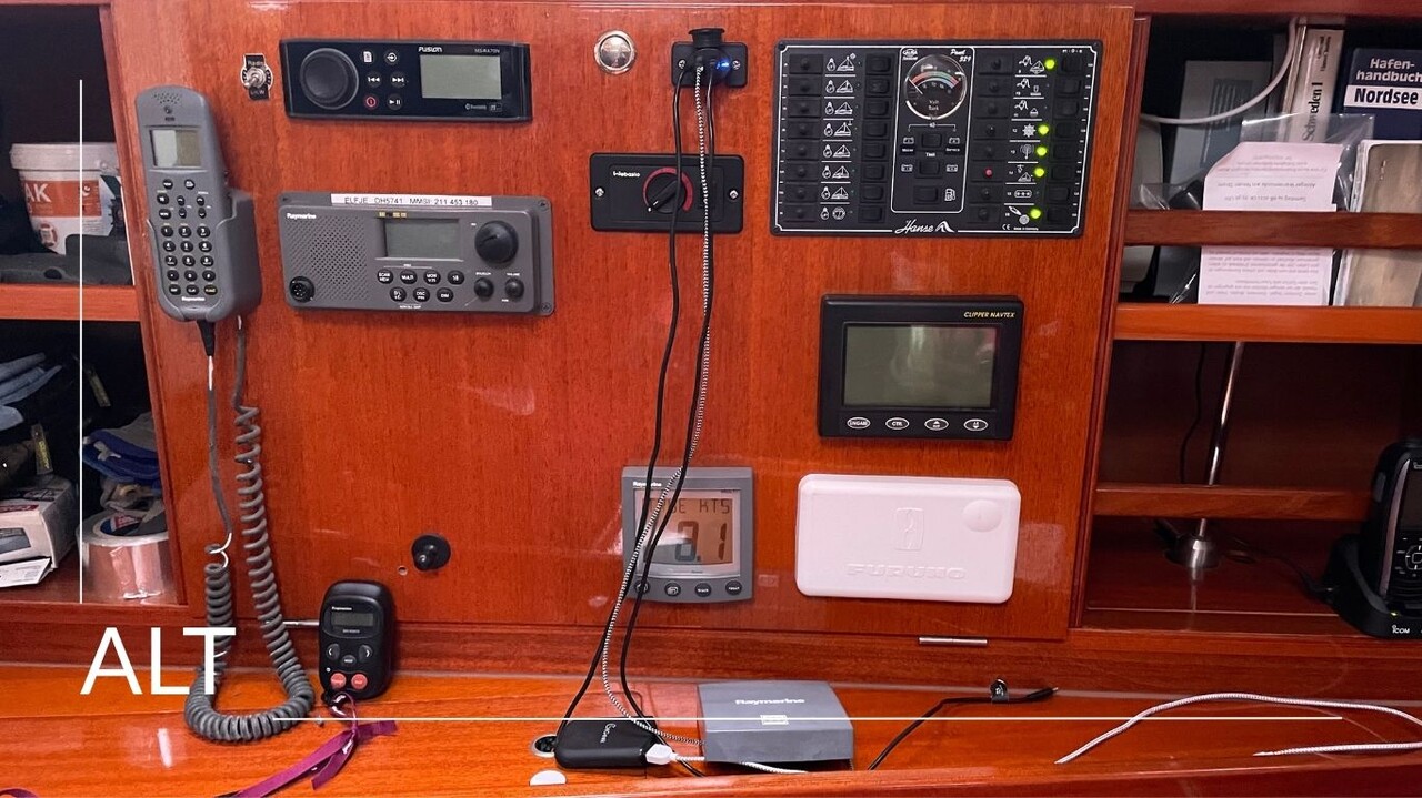 Alte Ausrüstung an Bord