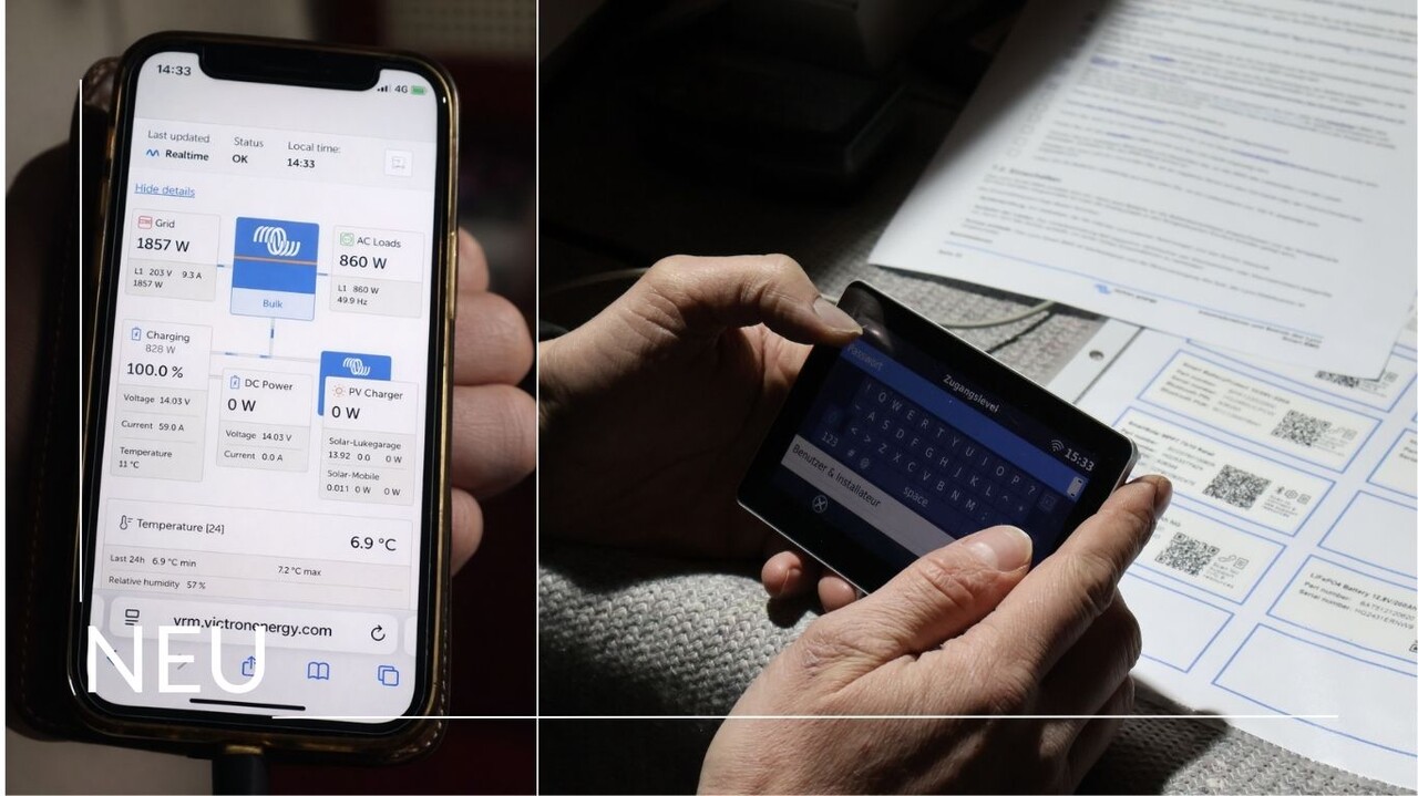 Überwachungssystem von Victron Energy