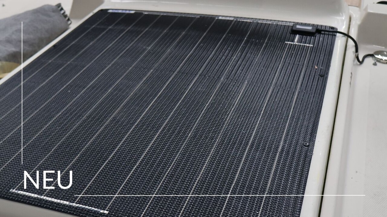 Solarpanel auf dem Niedergang