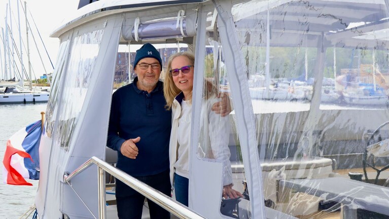 XXL Canopy for a Hanse 590