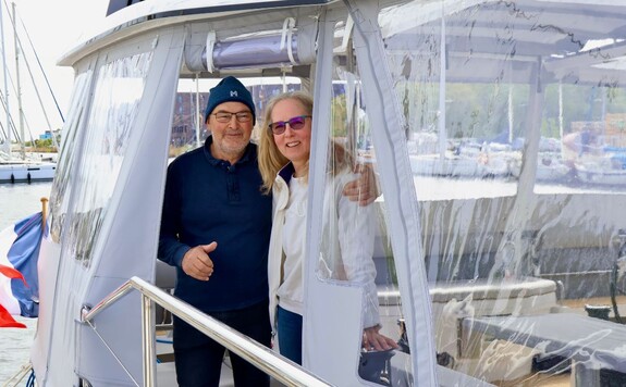 XXL Verdeck: ein Canopy für eine Hanse 590