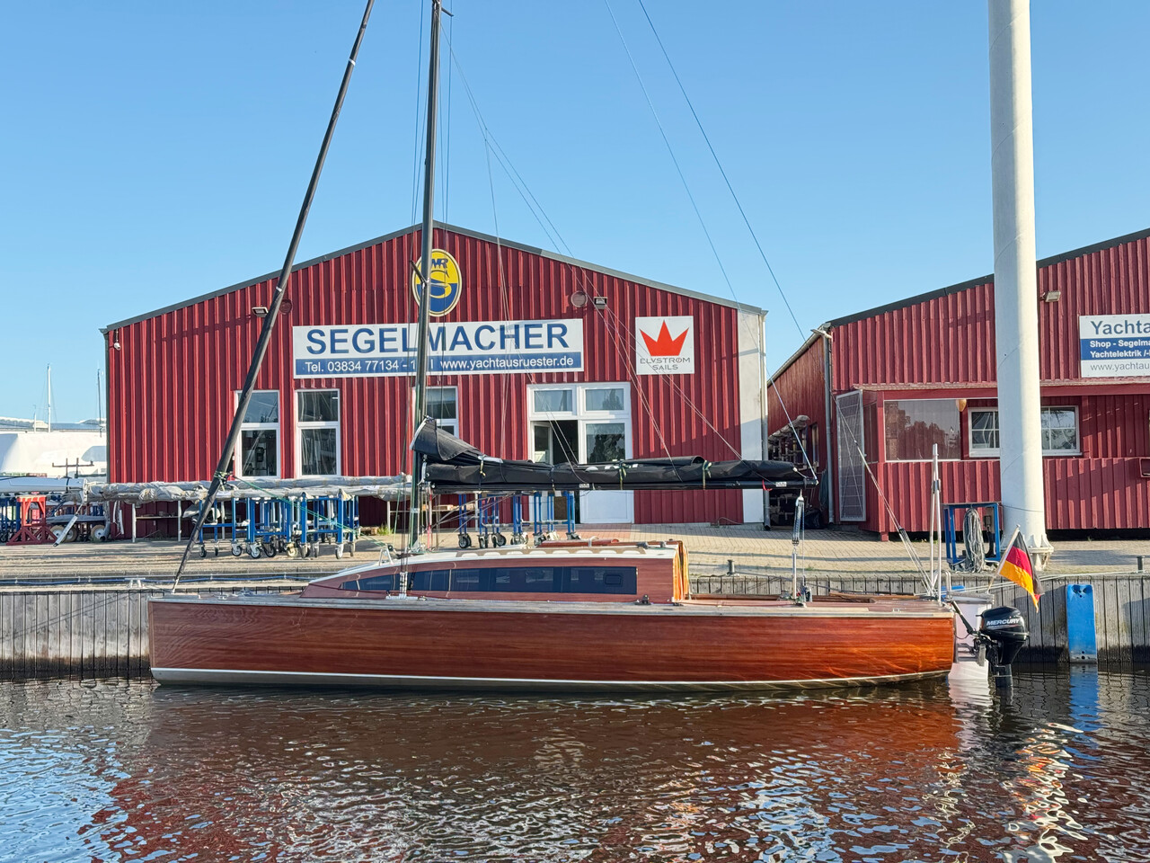 Emma auf dem Wendel und Rados Gelände